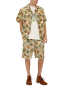 Drôle de Monsieur Bermuda Shorts z drukiem