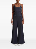 Marni Stretch Cotton Wide Leg Jeans
