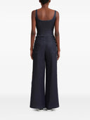 Marni Stretch Cotton Wide Leg Jeans
