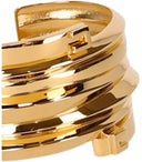 Elisabetta Franchi Manschettenarmband aus Gold