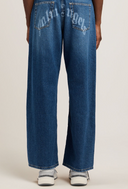 Palm Angels Mw Curved Logo Loose 5 Pocket