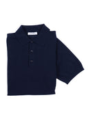 Kangra Cashmere Polo Con Bottoni Rasata Calata
