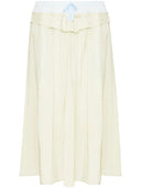 Gonna midi maison margiela poplin