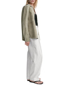 Toteme Chemise En Daim Doux Desert