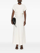 Toteme langes Kleid mit Drapieren