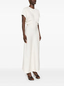 Toteme langes Kleid mit Drapieren