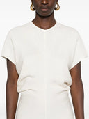 Toteme langes Kleid mit Drapieren