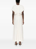 Toteme langes Kleid mit Drapieren