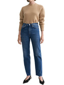 Toteme Medium Blue Classic Cut Denim