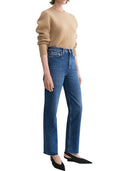 Toteme Medium Blue Classic Cut Denim