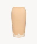 Saint Laurent Jupe Crepe De Chine De Soie