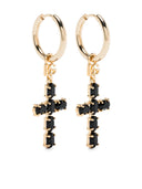 Dolce & Gabbana Cross Pendant Earrings