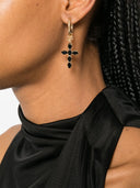 Dolce & Gabbana Cross Pendant Earrings