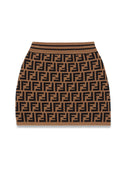 Fendi Ff Knit Skirt