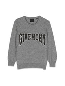 Givenchy logotipo tripulante julio de cuello
