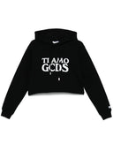 Gcds Sweatshirt With Ti Amo Gcds Print And Hood