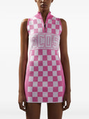 Mini sukienka GCDS z logo nadrukiem