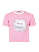 Maglietta per gatti boxy GCDS