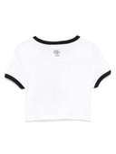 Gcds Cotton Cropped T Shirt