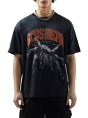 GCDS GCD jure un t-shirt surdimensionné avec Spider