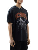 GCDS GCD jure un t-shirt surdimensionné avec Spider