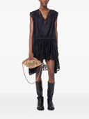 Rabanne Lace And Satin Dress