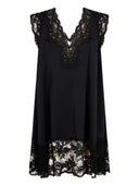 Rabanne Lace And Satin Dress