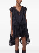 Rabanne Lace And Satin Dress
