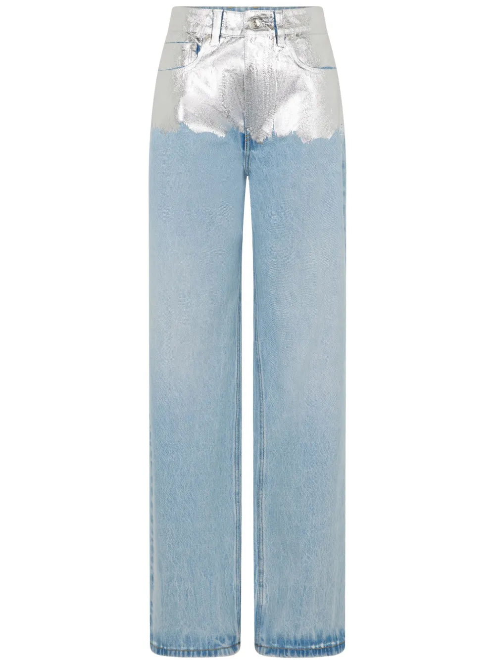 Rabanne Jeans avec des détails métalliques