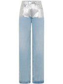 Rabanne Jeans avec des détails métalliques