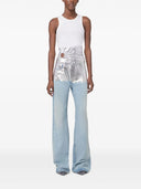 Rabanne Jeans avec des détails métalliques