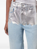 Rabanne Jeans avec des détails métalliques