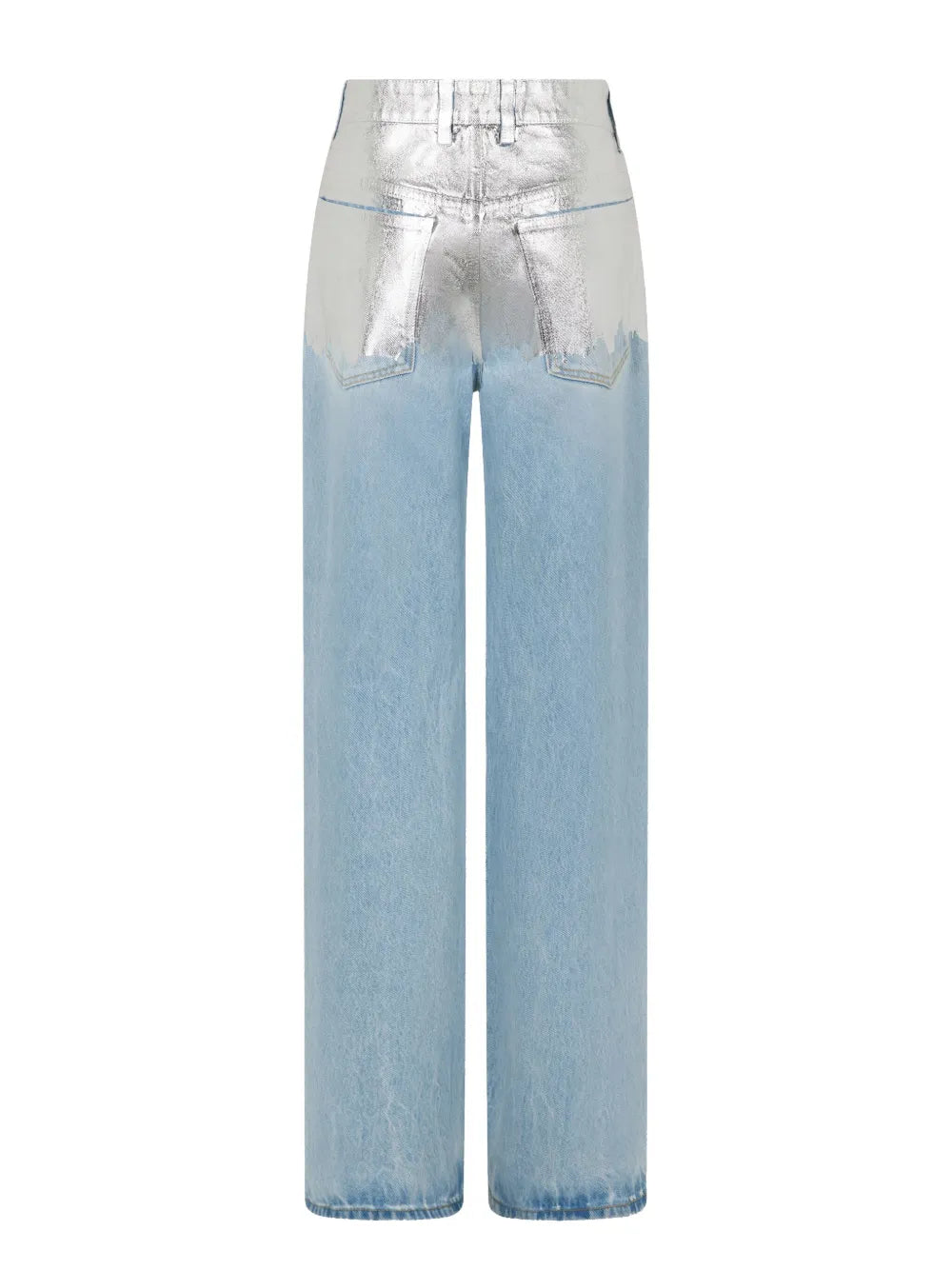 Rabanne Jeans avec des détails métalliques