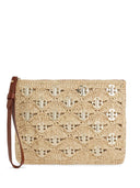 Rabanne Clutch mit Lurex -Details