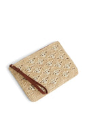 Rabanne Clutch mit Lurex -Details