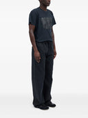 Mm6 maison margiela pantalones de algodón