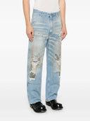 Mm6 Maison Margiela Distressed Jeans