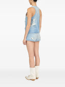 Mm6 Maison Margiela Waistcoat With Worn Effect