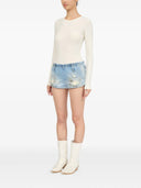 Mm6 Maison Margiela Denim Shorts