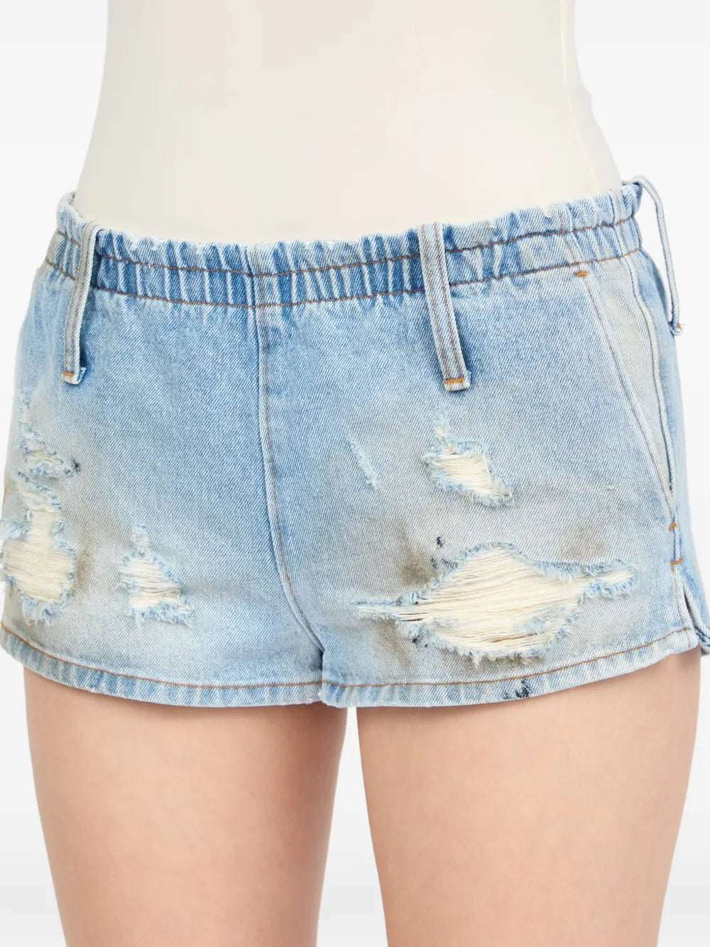 Mm6 Maison Margiela Denim Shorts
