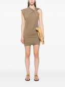 Vestido de camiseta asimétrica Marant Leany