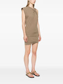 Vestido de camiseta asimétrica Marant Leany