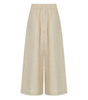 Pantaloni Max Mara Weekend Felino Ecru