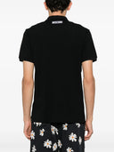 Moschino Cotton Polo Shirt With Logo Embroidery