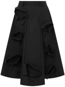 Moschino Midi -rok met applicatie
