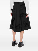 Moschino Midi -rok met applicatie