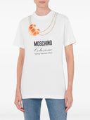 Camiseta moschino con estampado