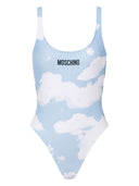 Moschino One Piece Swimsuit With Print