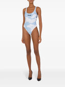 Moschino One Piece Swimsuit With Print
