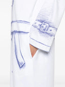 Abito lungo stampato Moschino